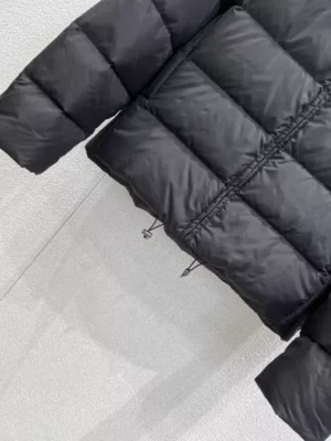 Prada Men's Black Re-nylon Down Jacket - PC009