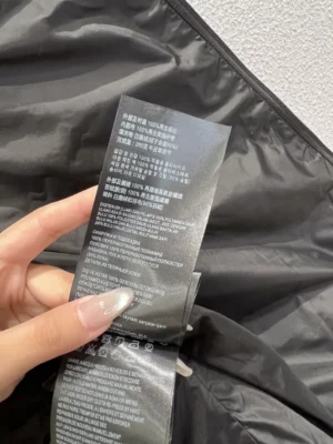 Prada Men's Black Re-nylon Down Jacket - PC009