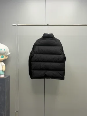 Prada Men's Black Re-nylon Down Jacket - PC013