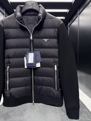 Prada Re-Nylon Blouson Jacket Black - PC011