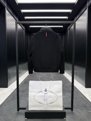 Prada Re-Nylon Blouson Jacket Black - PC011